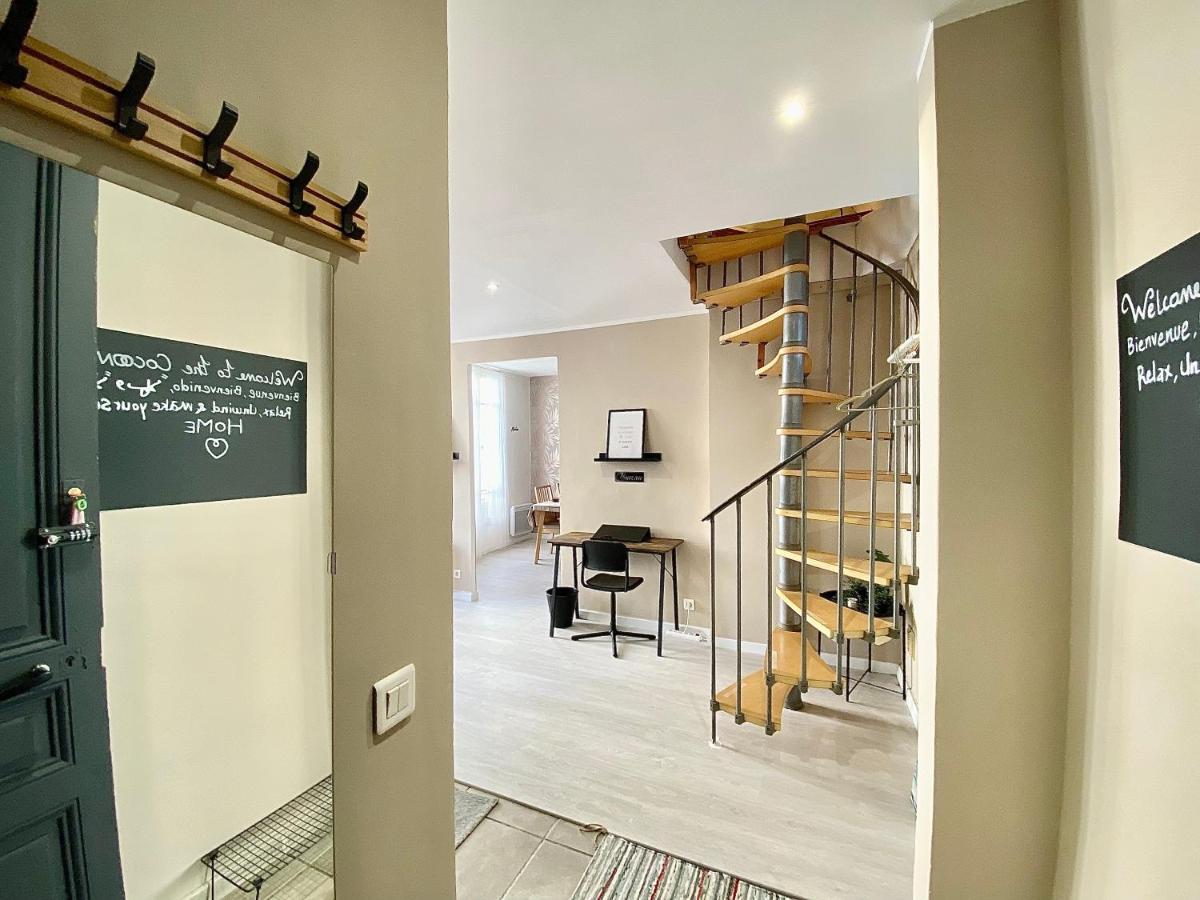 Lovely & Cozy Duplex Heart Of Nice With Bathtub! מראה חיצוני תמונה